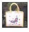 Printed Jute Bag for Ladies