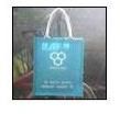 Turquoise Jute Promotional Bag