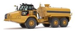 CAT Bare Chassis Articulated Truck