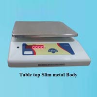 Slim Metal Body Electronic Scale