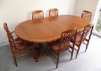 teak dining tables with chairs