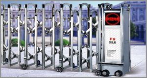 automatic folding gates