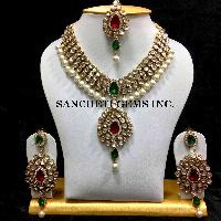 Kundan Imitation Necklace Sets