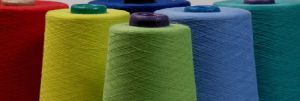 polyester blended dyed yarns