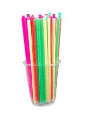 plastic drinking straws