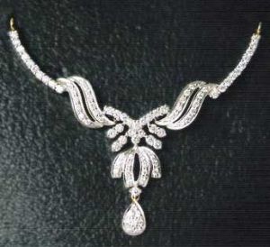 Diamond Mangalsutra -sdj-dmp-002