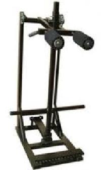 Standing calf machine