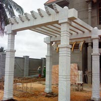 Stone Pergolas