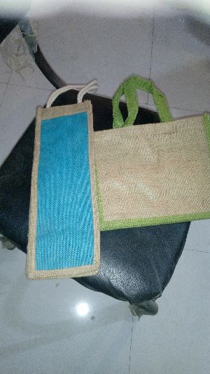 Jute Bottle And Lunch Box Bag