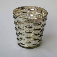 Mercury Glass Tea Lite Holder