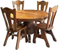 Sheesham Wood Dining Table Set