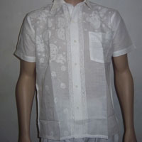 Chikankari Half Sleeve Shirt