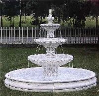 outdoor marble fountains