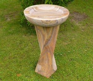 Sandstone Bird Bath