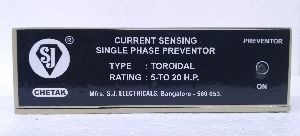 SINGLE PHASE PREVENTOR CHETAK MODEL