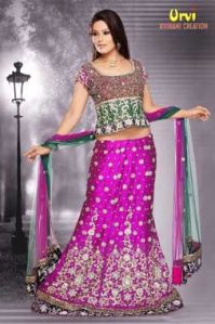 Purple Lehenga Choli