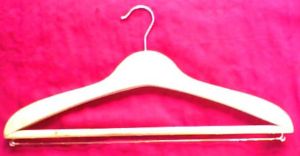 woode coat hanger