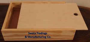 Wooden Sliding Gift Box