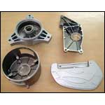 aluminium die casting components