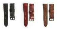 waterproof leather straps