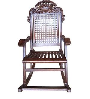 Shilpi Amazing Hand Carved Rocking Chair