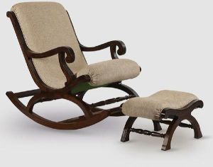 Shilpi Teak Wood Rocking Chair