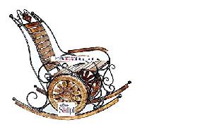 Shilpi Wood Rocking Chair