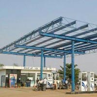 Petrol Pump Canopy Installation