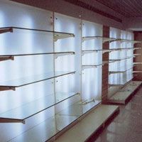 glass shelves