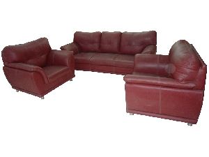 pure leather sofa set.