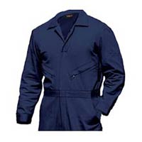 Blue Cotton Coverall Suit