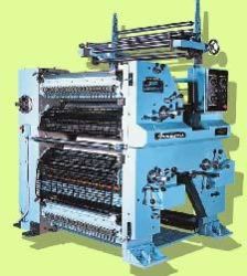 three colour satellite printing machine