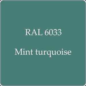 RAL 6033 Powder Coatings