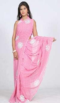 Baby Pink Saree with Resham Work