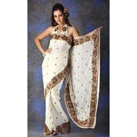 Crepe Party Wear Saree