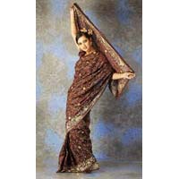 Innovative Fabric Party Wear Saree