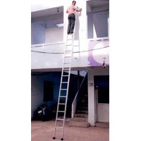 Aluminium Broad Step Single Ladder