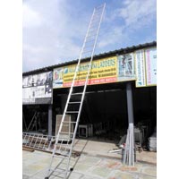Aluminium Broad Step Single Ladder