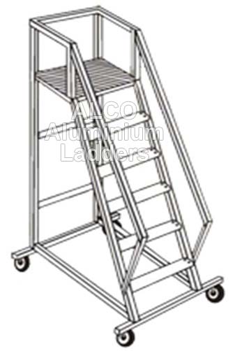 Aluminium Platform Step Ladder (Model AL. 112)