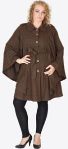 Drapery Sleeve Tan Capes