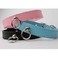 faux leather collars