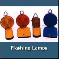 flashing lamps