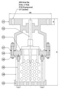 METALIC FOOT VALVE