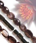 smoky quartz bead stone