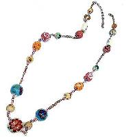 Glass Beaded Fashion Necklace