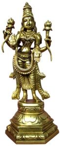 Brass Laxmi Statue