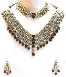 Imitation Kundan Bridal Set