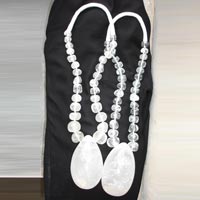 Crystal Bead Big Drop Necklaces