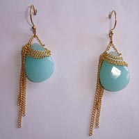 Faceted Glass Earrings