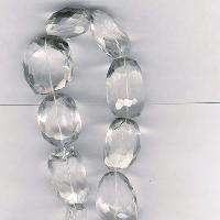 Crystal-faceted Gemstones Beads